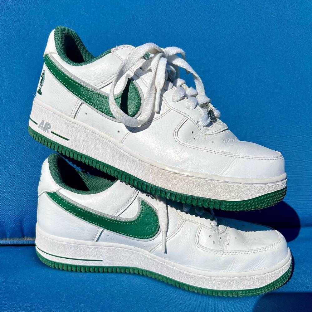 Nike Men's Air Force 1 Low Four Horsemen LeBron FB9128-100 White/Deep Forest